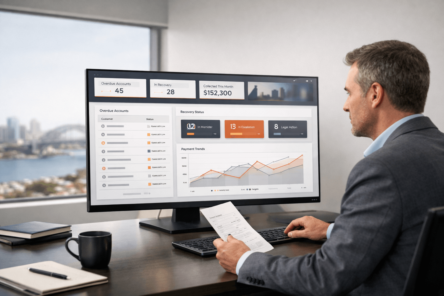 Receivable Partners dashboard interface preview